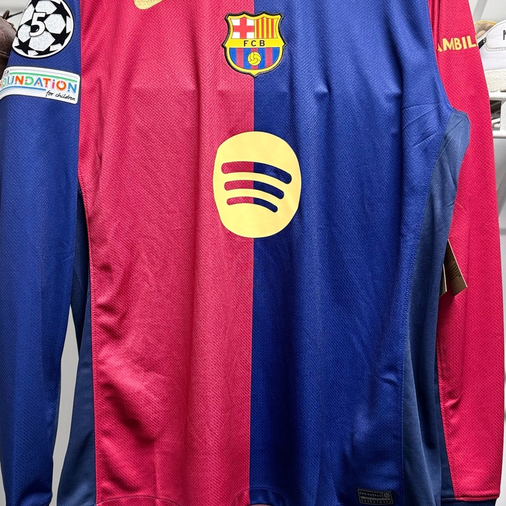 FC Barcelona Red and Blue Jersey